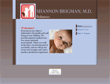 Tablet Screenshot of drbrigman.com